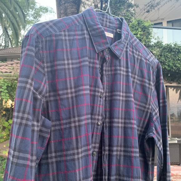 COPY - Burberry Brit Men’s Cotton Check Shirt (MEDIUM) - Picture 2 of 8